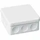 ABB Haf AP10 kabeldoos 104x104x48 met 12 zij-invoeren en 2-onderinvoer IP65 wit