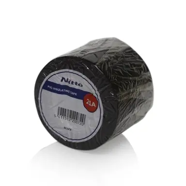 Stokvis CT090301 Nitto Premium isolatie tape 50 mm x 20 meter zwart