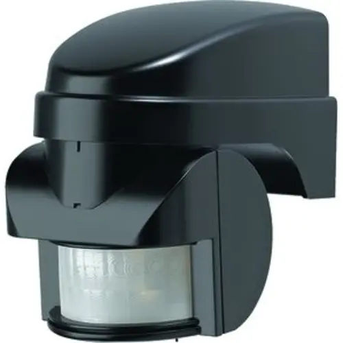 Friedland Honeywell L210N BLK 6018E bewegingsmelder 230V opbouw wand mat zwart 1000W hoek hor. 140 graden