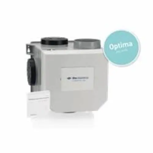 Itho Daalderop CVE-S OPTIMA afzuigunit met geïntegreerde vochtsensor en externe kooldioxidesensor capaciteit 468 m³/h