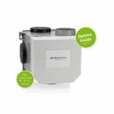 Itho Daalderop CVE-S OPTIMA IN afzuigunit met geïntegreerde vocht- en kooldioxidesensor capaciteit 468 m³/h