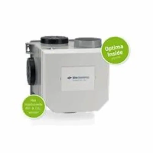 Itho Daalderop CVE-S OPTIMA IN afzuigunit met geïntegreerde vocht- en kooldioxidesensor capaciteit 468 m³/h