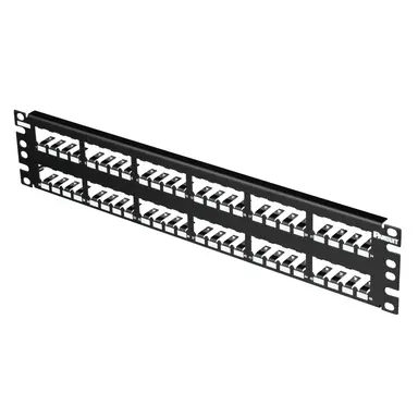 Panduit CP48BLY Patchpaneel 2HE 48pos. Cat.6 Z