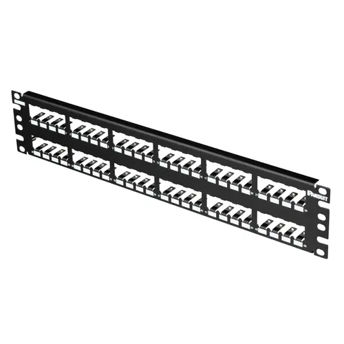 Panduit CP48BLY Patchpaneel 2HE 48pos. Cat.6 Z