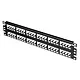 Panduit CP48BLY Patchpaneel 2HE 48pos. Cat.6 Z