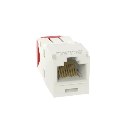 Panduit CJ5E88TGIW Mod.Jack (chassisdeel) Cat.5E