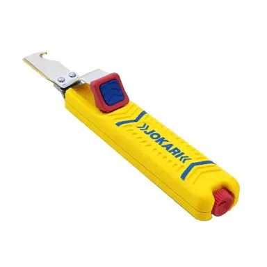 Jokari NR28H SECURA kabelmantelstripper - kabelmes 8-28mm instelbare snijdiepte No.28H SECURA