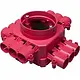 ABB Haf CHP60 BW centraaldoos rond brandwerend 60mm diep versprongen tuit 12x 16,19 of 20mm invoer