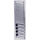 Atea AB205A04CBD deurluidspreker smal inbouw met 4 dubbel verchroomde beldrukkers