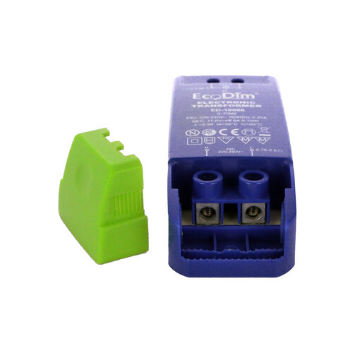 EcoDim ED-10068 LED-driver/trafo 12V AC dimbaar 0-30W