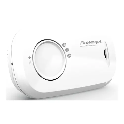 FireAngel FA3313-EUX10 koolmonoxidemelder basis 2x AA batterij voeding EN50291-1: 2018