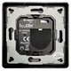 EcoDim ED-10013 Zigbee draadloze schakelaar voor 2 groepen compleet zwart