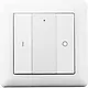 EcoDim ED-10010 Zigbee draadloze schakelaar voor 1 groep compleet wit