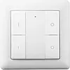 EcoDim ED-10012 Zigbee draadloze schakelaar voor 2 groepen compleet wit