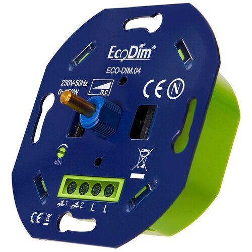 EcoDim ECO-DIM.04 universele LED dimmer 0 - 150 Watt RC