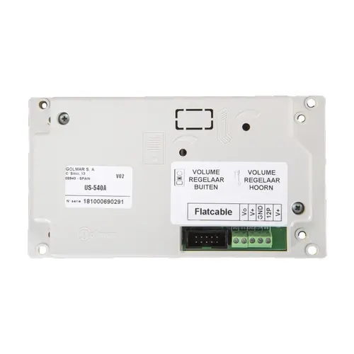 Golmar US-540-A spreek en luister module plus