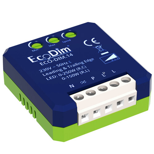 EcoDim ECO-DIM.14 LED dimmer module 0 - 250 Watt RLC