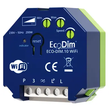 EcoDim ECO-DIM.10-WIFI WiFi LED dimmer module 0 - 200 Watt