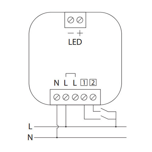 Plejd LED-10 LED driver 10W constante stroombelasting Mesh bluetooth + dimfunctie