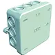 OBO A 11 HF RW kabeldoos 85x85x40mm met klemdeksel IP55 wit binnen-toepassing