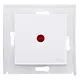 Kopp 493572004 schakelwip controlevenster rood IP44 HK07 Athenis helder wit glans