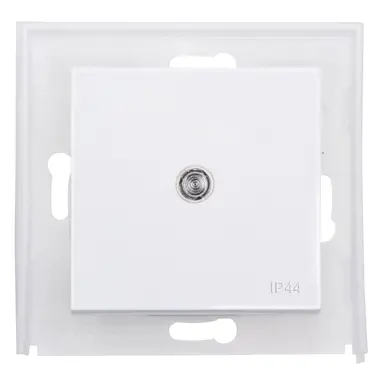 Kopp 493573005 schakelwip controlevenster transparant IP44 HK07 Athenis helder wit glans