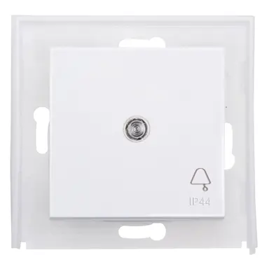 Kopp 493952002 schakelwip controlevenster met bel symbool IP44 HK07 Athenis helder wit glans