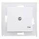 Kopp 493962009 schakelwip controlevenster met sleutel symbool IP44 HK07 Athenis helder wit glans