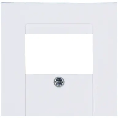 Kopp 373113004 centraalplaat TAE/USB HK07 Athenis arctic wit glans