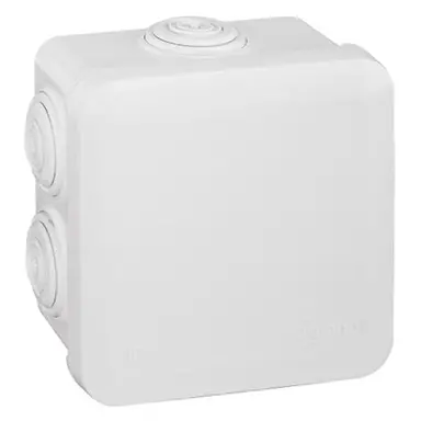 Legrand 092013 plexo lasdoos 94x94x52mm 7-sneltules 4-20mm wit RAL9010 IP55