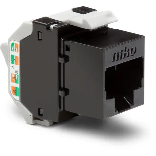 Niko 650-45062 RJ45 data connector UTP CAT6 tot 250 MHz geschikt voor PoE