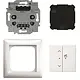 Busch-Jaeger 62731/UJ-914-WL jaloeziesokkel flex 1-voudig complete set met bedieningselement draadloos Balance SI wit glans