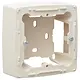 Niko 100-77100 opbouwbak 1-voudig zonder afdekraam Original cream