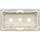 Niko 100-77500 opbouwbak 2-voudig zonder afdekraam Original cream