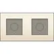 Niko 100-80200 opbouwbak incl. vast afdekraam 2-voudig Original cream
