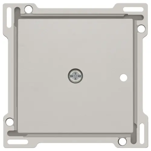 Niko 102-77001 afwerkingsset voor 1-kanaals inbouw RF-ontvanger light grey