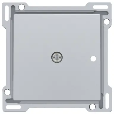 Niko 121-77001 afwerkingsset voor 1-kanaals inbouw RF-ontvanger sterling coated