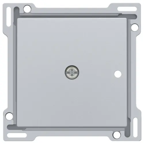 Niko 121-77001 afwerkingsset voor 1-kanaals inbouw RF-ontvanger sterling coated