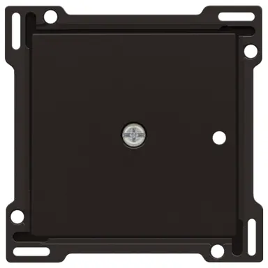 Niko 124-77001 afwerkingsset voor 1-kanaals inbouw RF-ontvanger dark brown coated