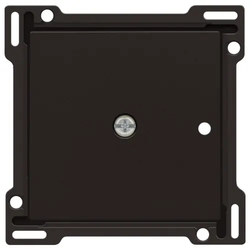 Niko 161-77001 afwerkingsset voor 1-kanaals inbouw RF-ontvanger black coated