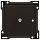 Niko 161-77001 afwerkingsset voor 1-kanaals inbouw RF-ontvanger black coated