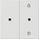 Gira 549303 eNet draadloos bedieningselement Memory Systeem 3000 Systeem 55 wit glans