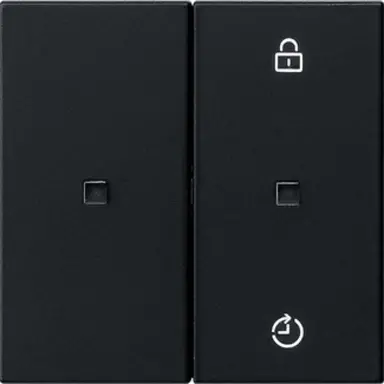 Gira 5493005 eNet draadloos bedieningselement Memory Systeem 3000 Systeem 55 zwart mat