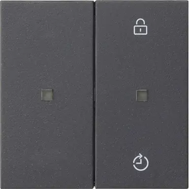 Gira 549328 eNet draadloos bedieningselement Memory Systeem 3000 Systeem 55 antraciet mat