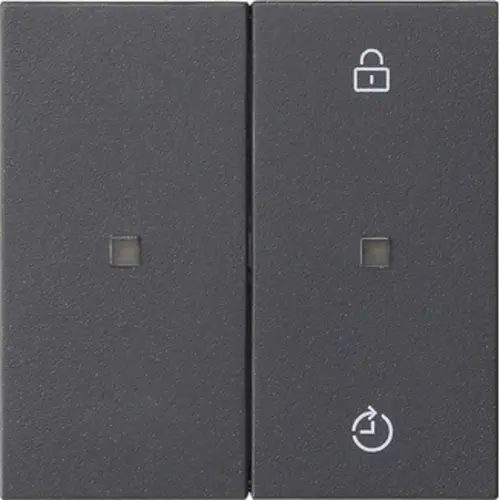 Gira 549328 eNet draadloos bedieningselement Memory Systeem 3000 Systeem 55 antraciet mat