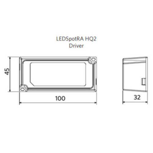 Opple 140061279 inbouwspot kantelbaar LED 8W dimbaar 3000K IP44 geborsteld alu HQ2