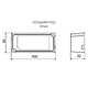 Opple 140061279 inbouwspot kantelbaar LED 8W dimbaar 3000K IP44 geborsteld alu HQ2