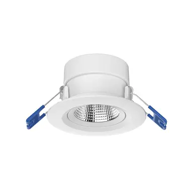 Opple 541003410900 LED inbouwspot Chiara 6W kantelbaar 2700K IP44 mat wit