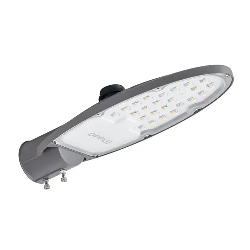 Opple 705000022000 opschuifarmatuur voor straatverlichting met schemerschakelaar LED 20W 4000K grijs