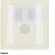 Berker 85341282 bewegingsmelder opzetstuk 1,1m comfort S1/B3/B7 creme glans